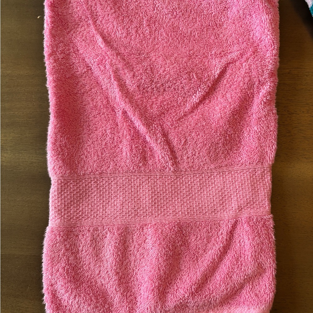 Mermaid Print Kids Towel Pants - Pink and Blue Sz XL - Picture 3 of 6